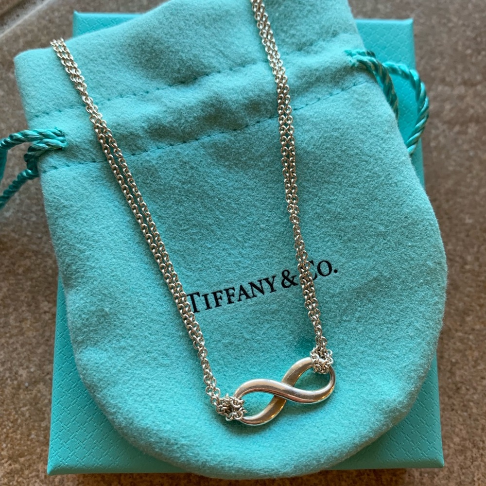 Tiffany & Co infinity necklace